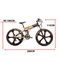 Ausstech Monster 26” stylish Foldable Electric bike for sale