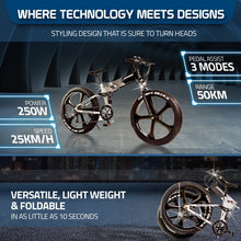 Ausstech Monster 26” stylish Foldable Electric bike for sale Powerful Motor