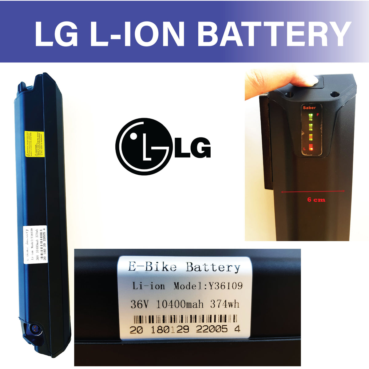 Ausstech E-bike battery
