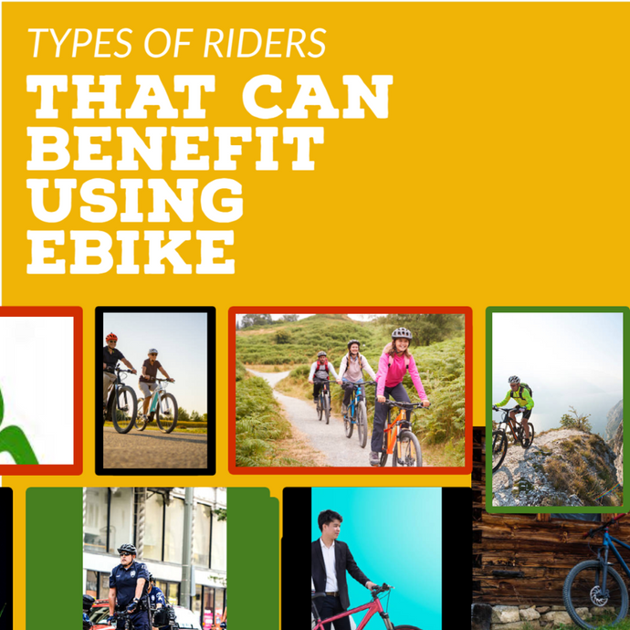 20 Types Of Riders That  Can Benefit Using E-bike