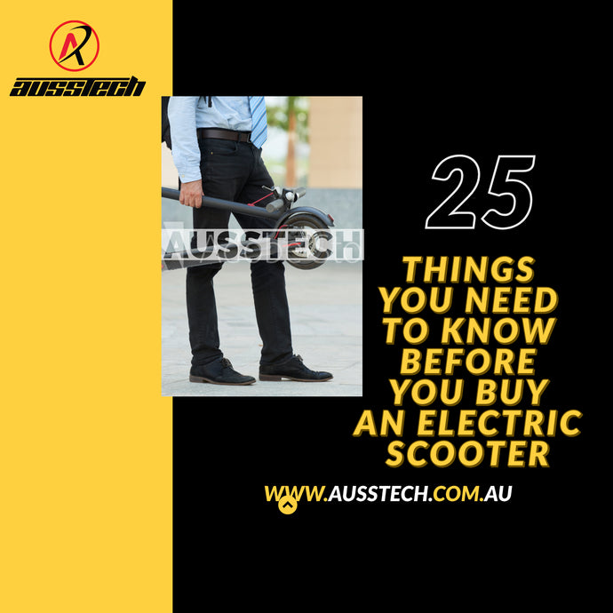 25 Things You Need To Know Before You Buy An Electric Scooter